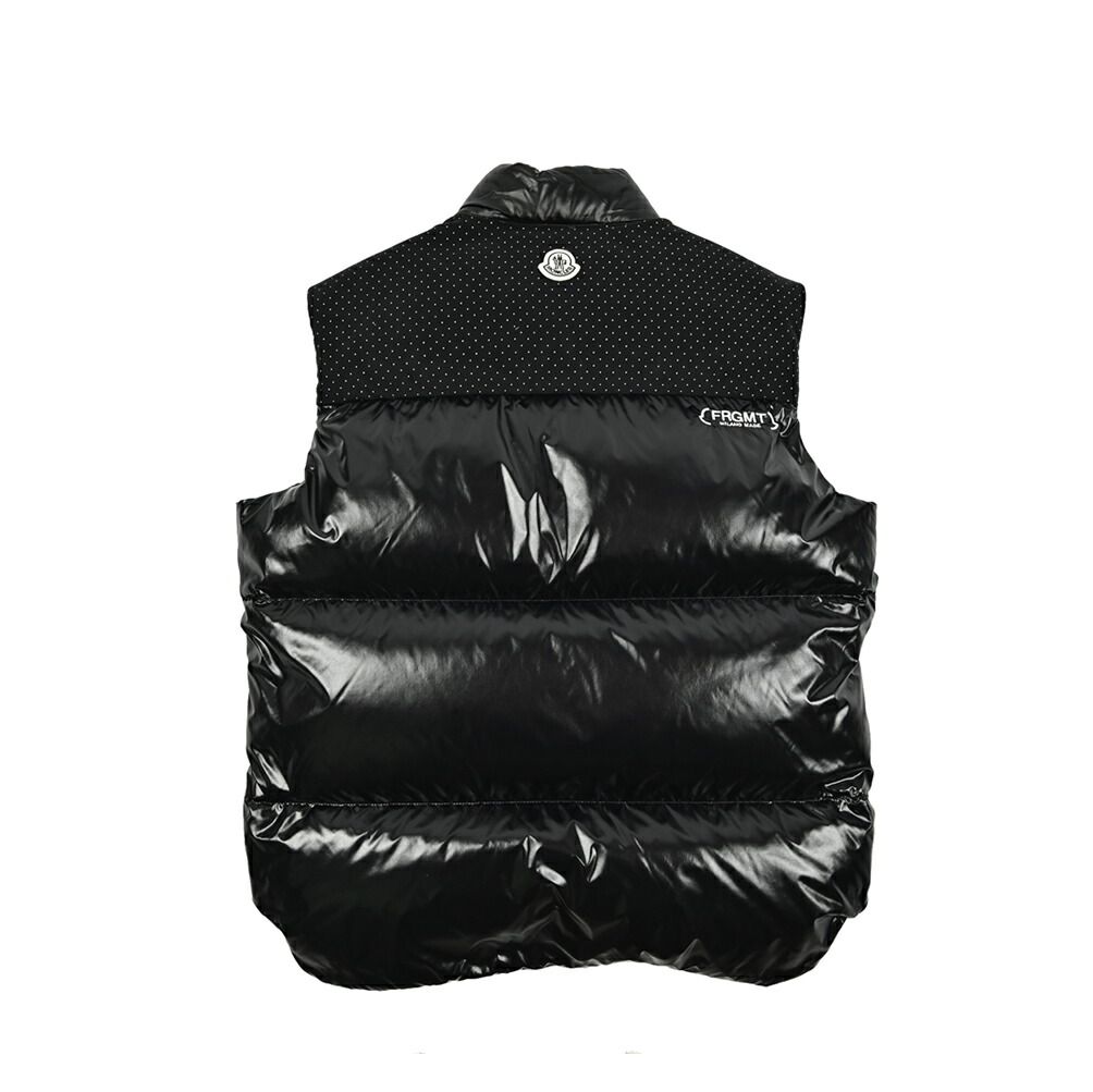 MONCLER モンクレール / ダウンベスト スタンドカラー 異素材コンビ