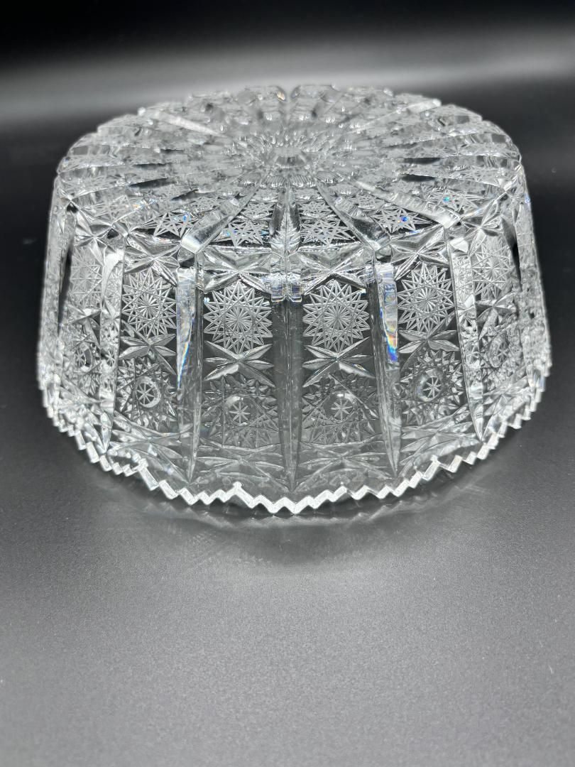 ☆レア品☆ ROGASKA クリスタルガラス 大皿 ディスプレイ 炭入れ