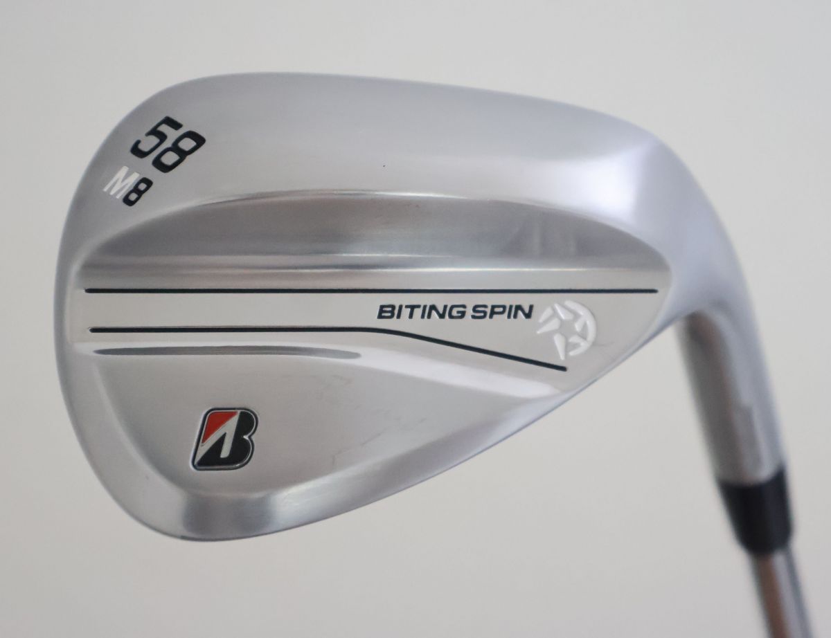 ● 9月発売モデル ブリヂストン BITING SPIN ウエッジ 58M8 58°N.S.PRO MODUS3 TOUR 120スチール S 82012