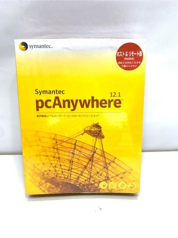 【ギフ_包装】 Symantec リモートコントルソリューション 12.1 pcAnywhere コンピュータ・IT