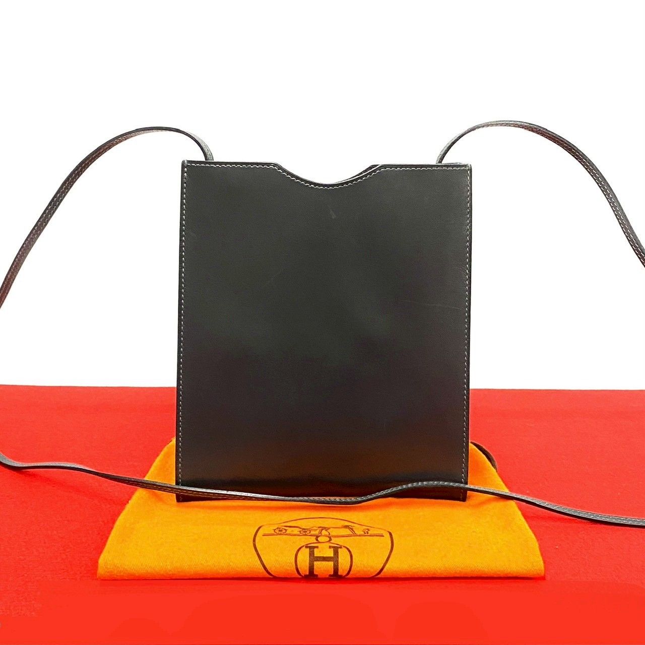 極 美品 袋付き 希少品 HERMES エルメス オニメトゥ ボックスカーフ 