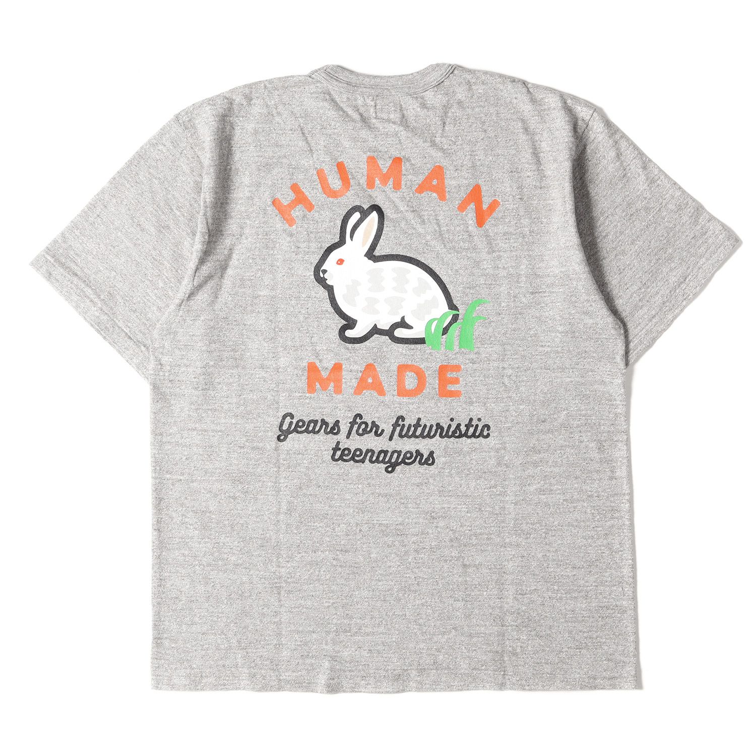 新品 HUMAN MADE ヒューマンメイド Tシャツ サイズ:L 22AW ラビット 