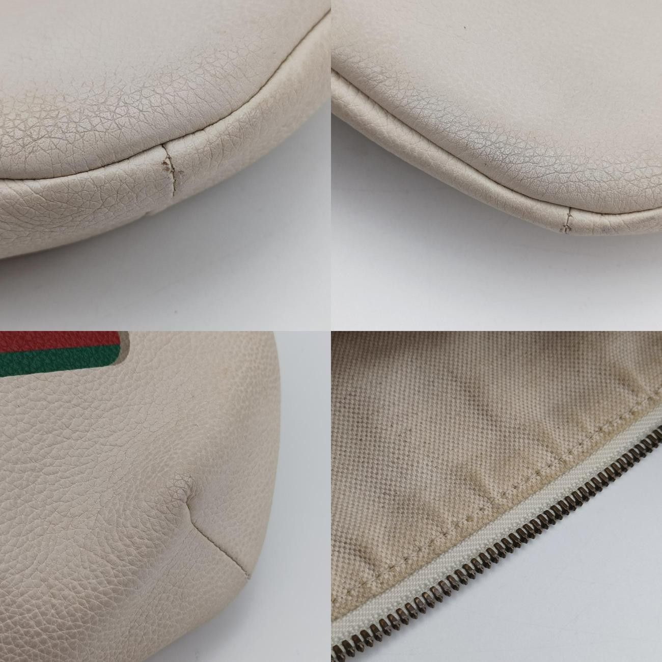 グッチGucciグッチプリントホワイトレザー530412I025799117