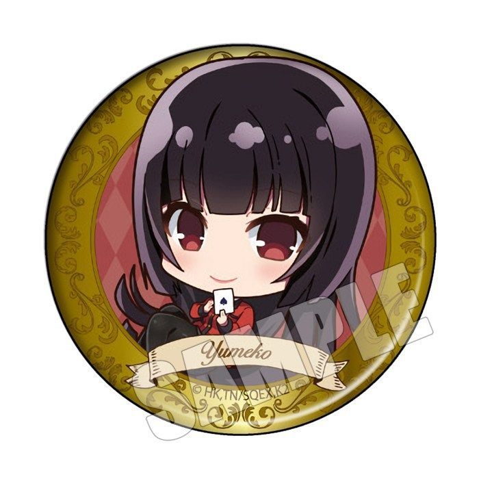 賭ケグルイ 早乙女芽亜里 缶バッジ アニメ 賭ケグルイ】蛇喰夢子＆早乙女芽亜里 缶バッジ（8個） - メルカリ