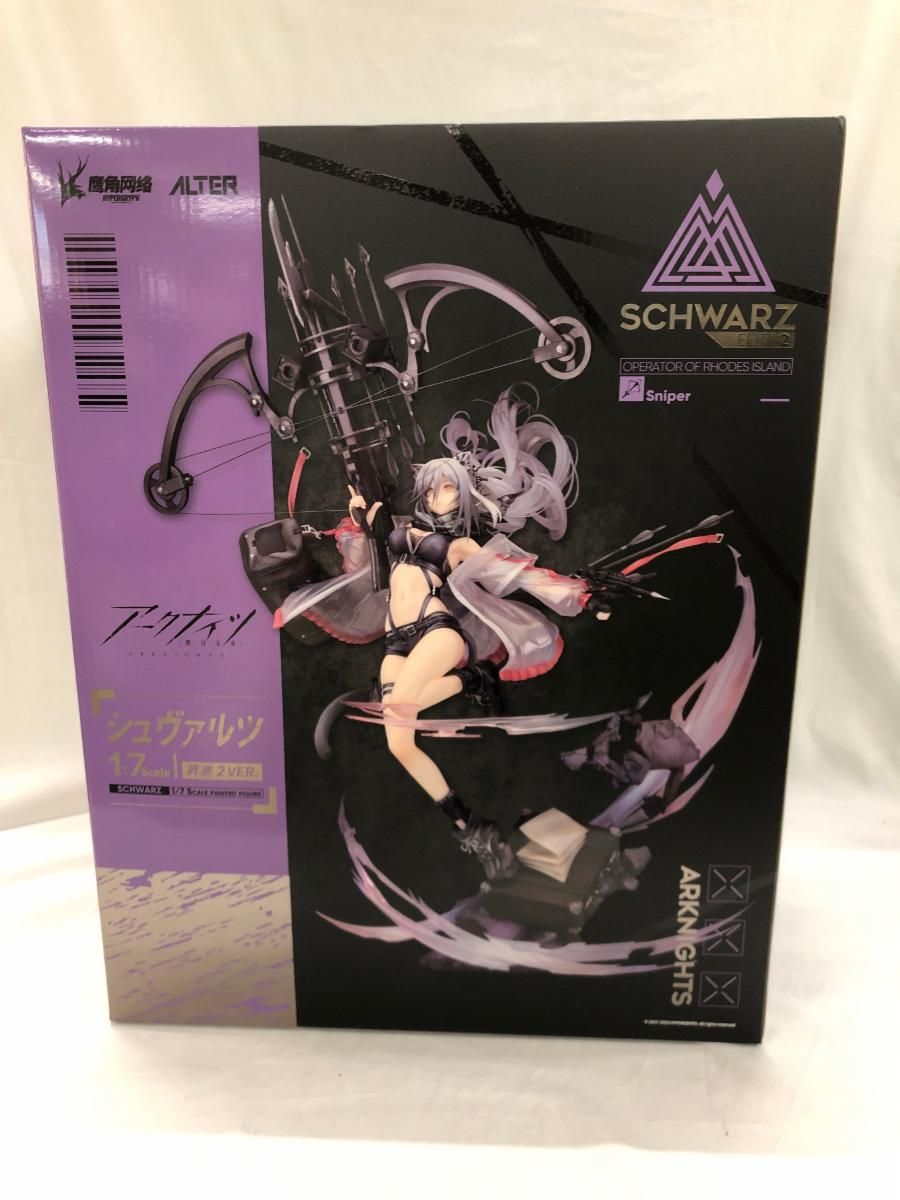 未開封】シュヴァルツ 昇進2Ver. 「アークナイツ」 1/7 塗装済み