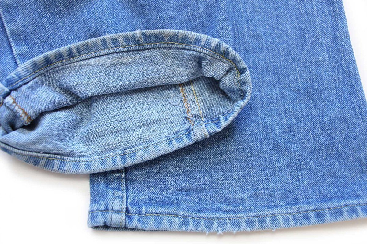 70s~80s usa製 Lee デニムパンツ ダメージ 雰囲気系 70s USA製 Leeリー 200 フレア ダメージ デニムパンツ ヒゲ w28