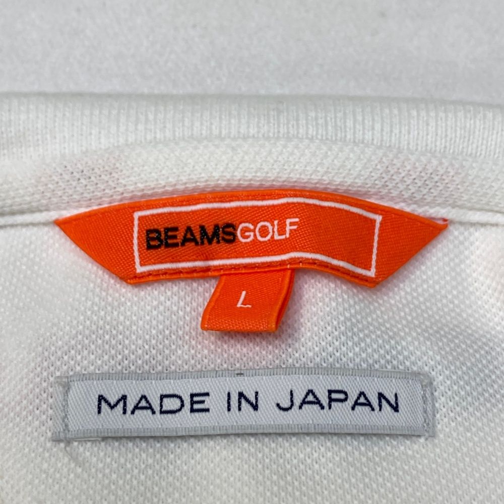 サイズ：L BEAMS GOLF ビームスゴルフ  半袖ワンピース  ホワイト系 [240001248949] ゴルフウェア レディース ストスト サイズ：L BEAMS GOLF ビームスゴルフ 半袖ワンピース ホワイト