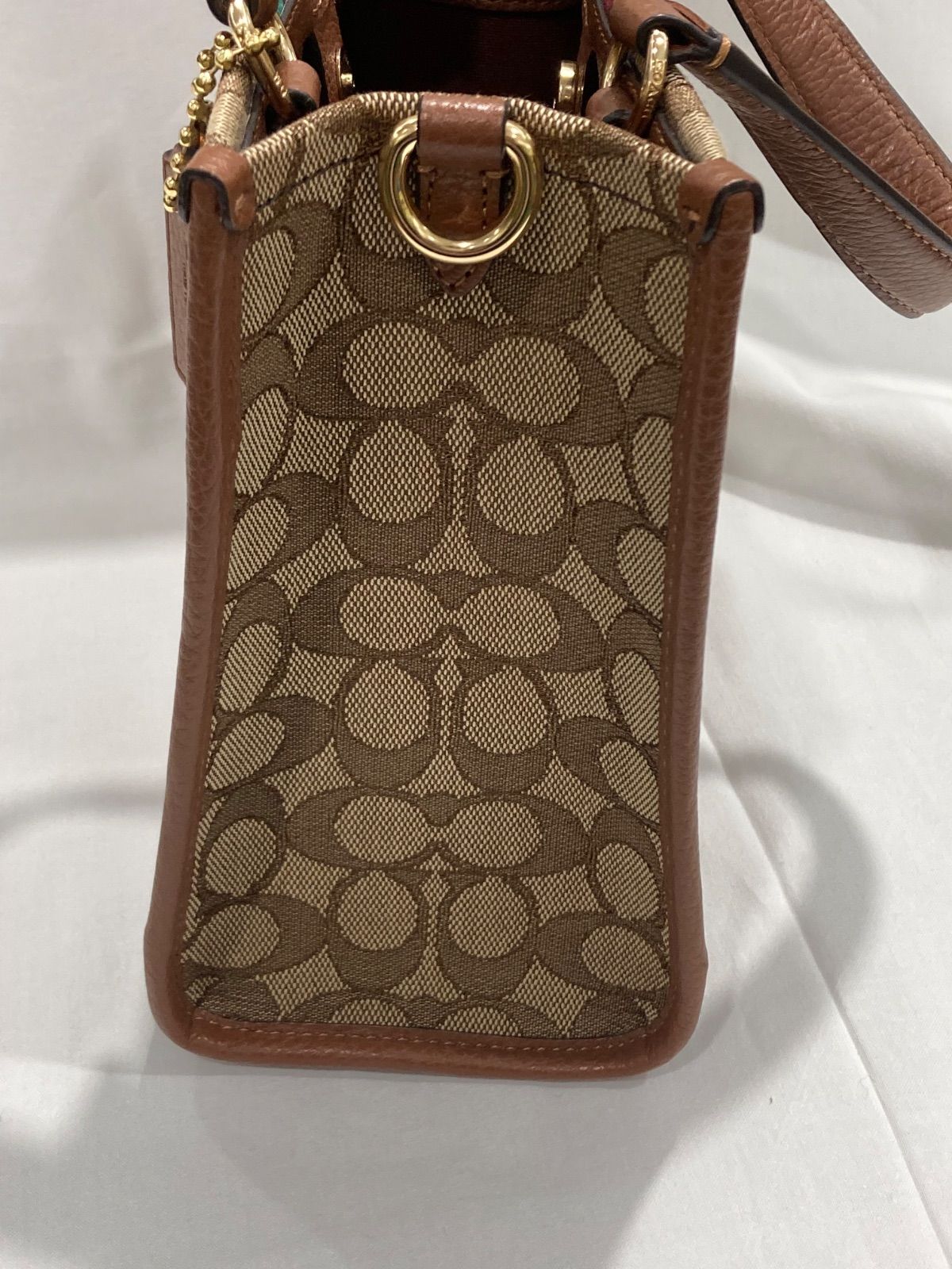 COACH コーチ デンプシートート シグネチャー トートバッグ キャンバス 