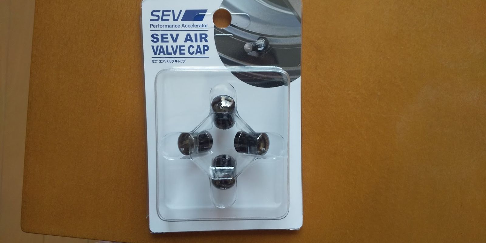 SEV AIR VALVE CAP　セブ エアバルブキャップ新品　送料込み