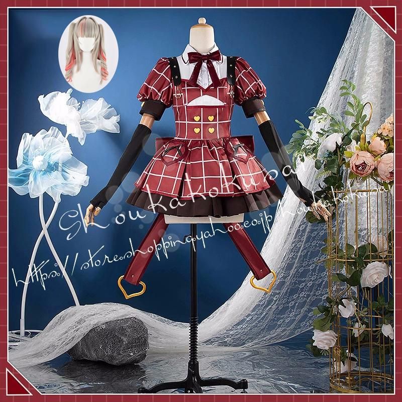 卯月コウ サインはB 衣装 ウィッグ付き サインはB 卯月コウ コスプレ 衣装