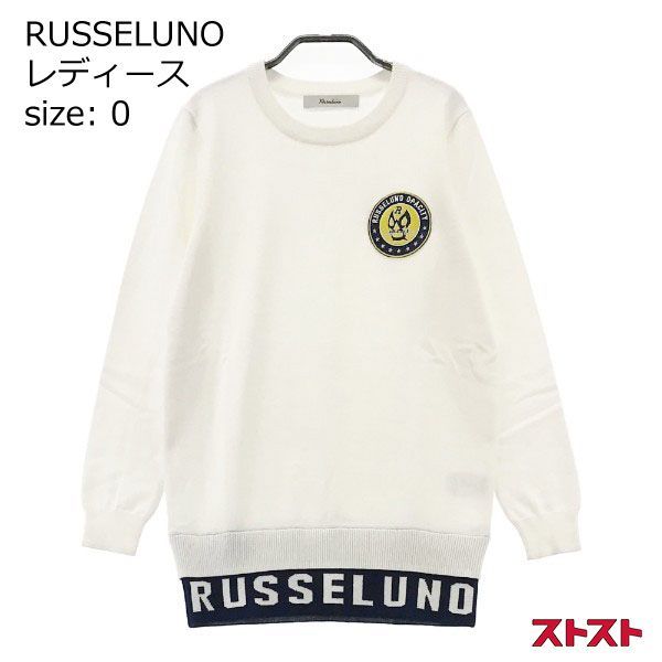 RUSSELUNO ラッセルノ RSW-1910501 ニットセーター ルチャ 裾ロゴ 0 ...