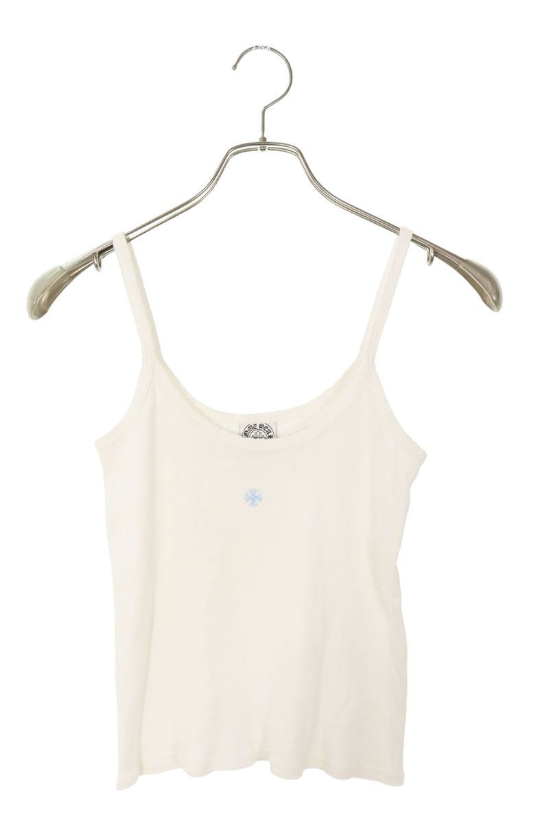 クロムハーツ ロゴ刺繍キャミソール レディース ｰ