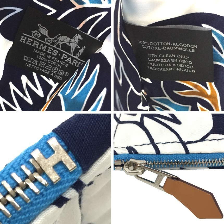 HERMES エルメス フラットポーチGM トゥルース フラットGM