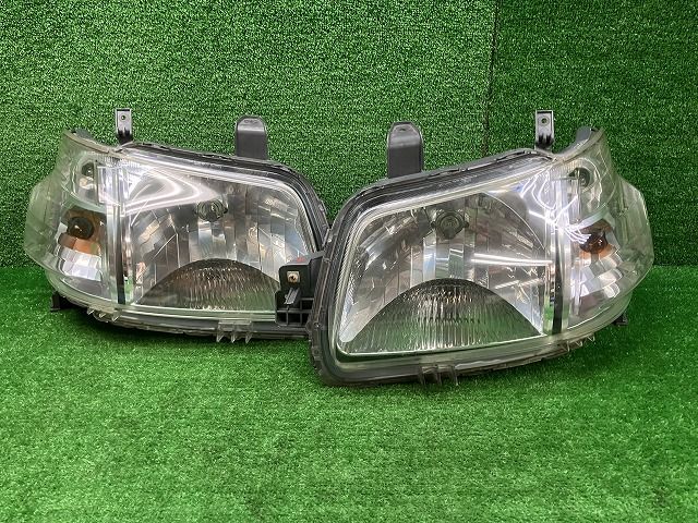 コーティング加工済　S402M/S412M　タウンエース　ライトエース　左右ヘッドライト　ハロゲン　1819　A　レベ付き　241126236a