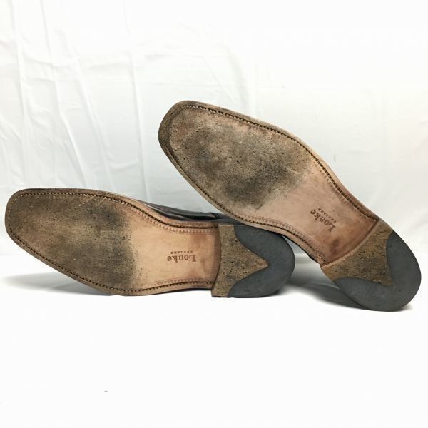 試着交換OK！イングランド製 LOAKE/ローク【size9 27.5 ダークブラウン ...