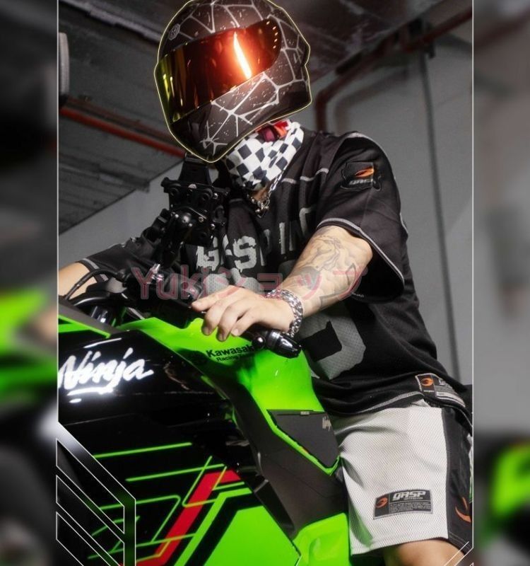 バイク用ヘルメット 自転車用 自転車 ゴーグル付く 堅い 男女兼用 大人向 バイク ヘルメット ファッション カラー 銀ロボット鍍銀ゴーゲル FFCRYSTALESIA_COM