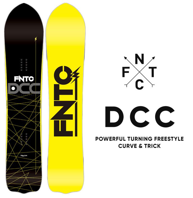新品■スノーボード FNTC DCC 23-24 153 23-24 FNTC/エフエヌティーシー DCC メンズ スノーボード スノボー先生