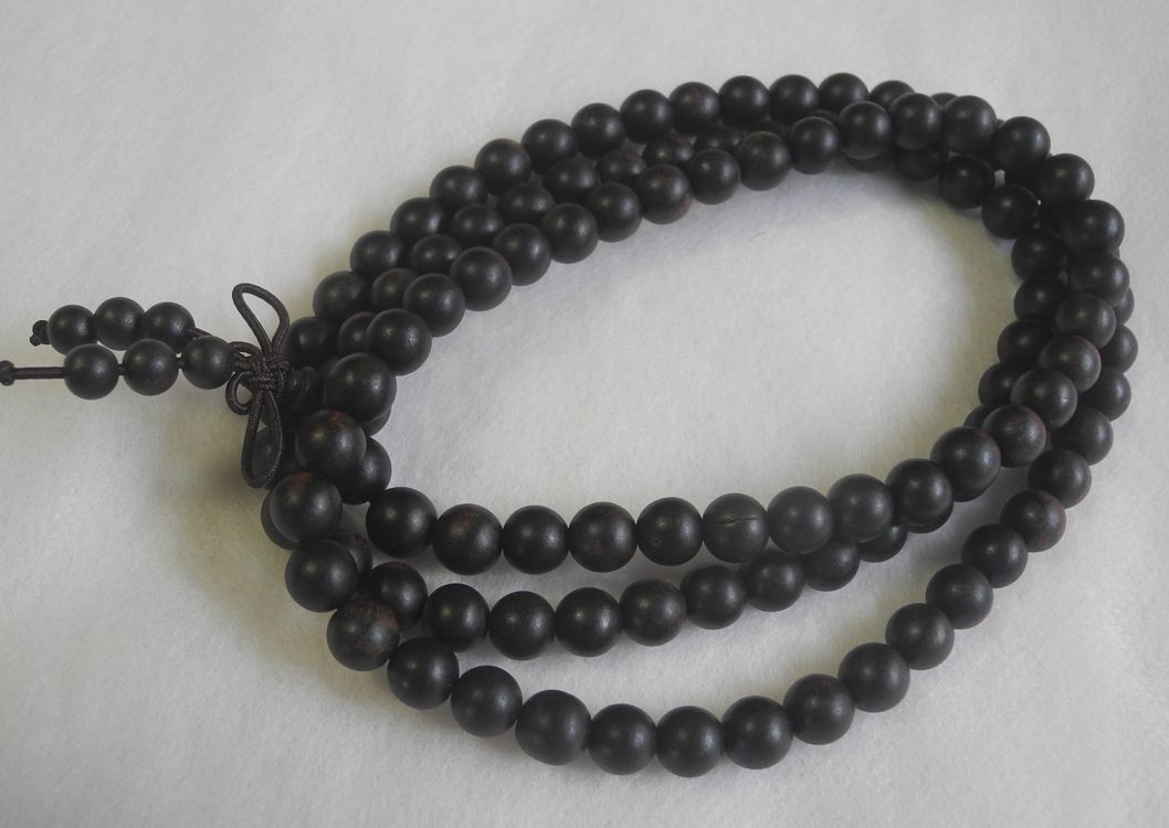 ベトナム産 香木 ネックレス 数珠 沈香 本物 18g 7mm 良い香り＆美しい