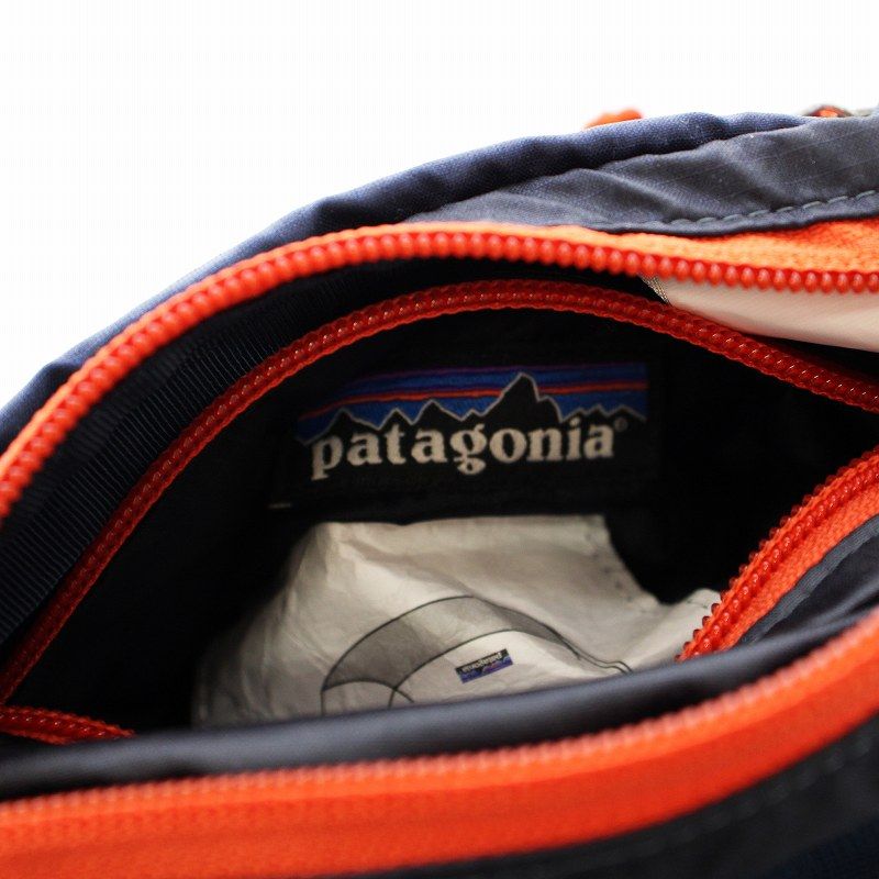 パタゴニア Y2K テック ボディバッグ アウトドア オレンジ 激レア c40 ☆00s patagonia パタゴニア ウエストバッグ ヒップボルト
