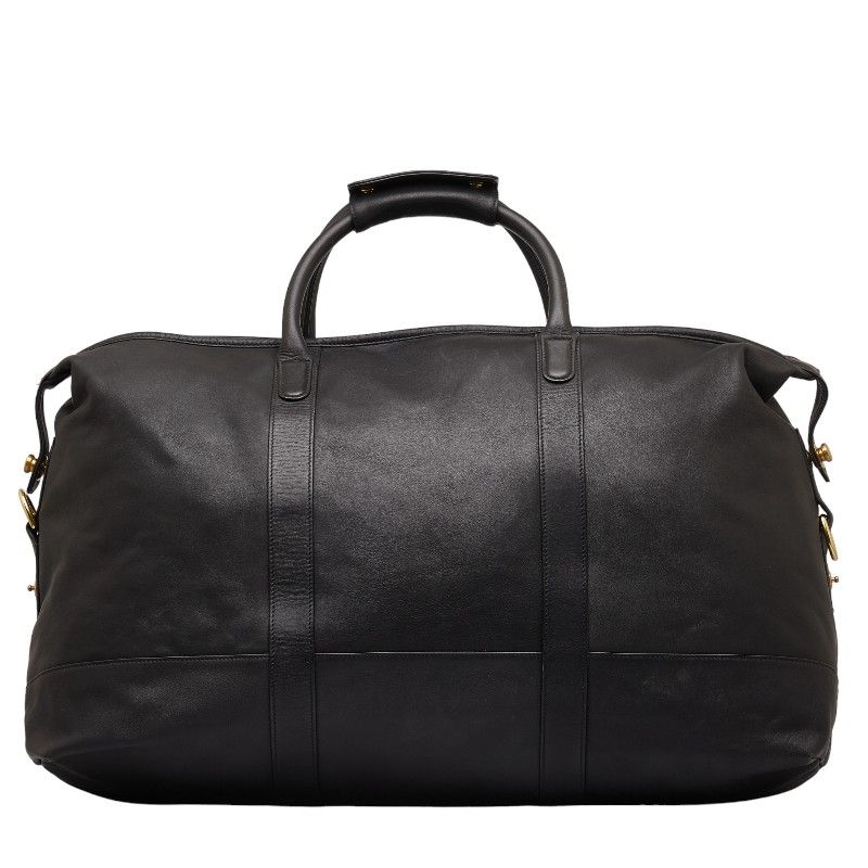 コーチ ボストンバッグ ショルダーバッグ 2WAY 0502 ブラック レザー