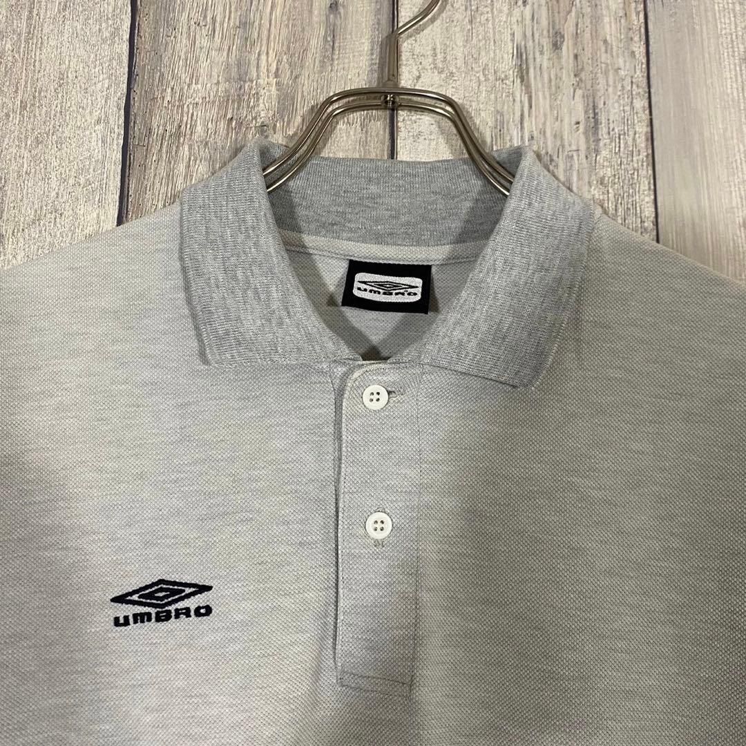 OLD UMBRO 00s アンブロ デサント製 半袖 ポロシャツ M - メルカリ