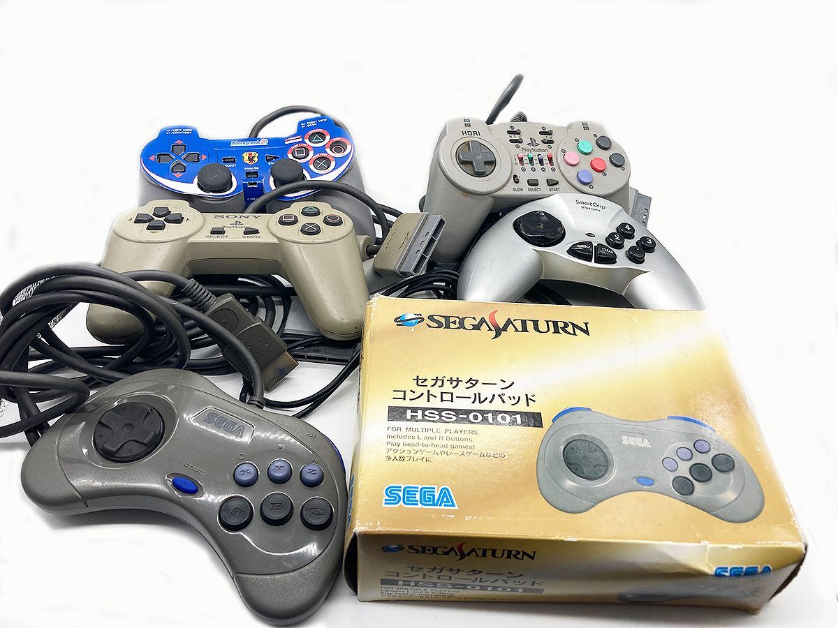 動作確認済】セガサターン ホリパッド SS 抜群 ホワイト