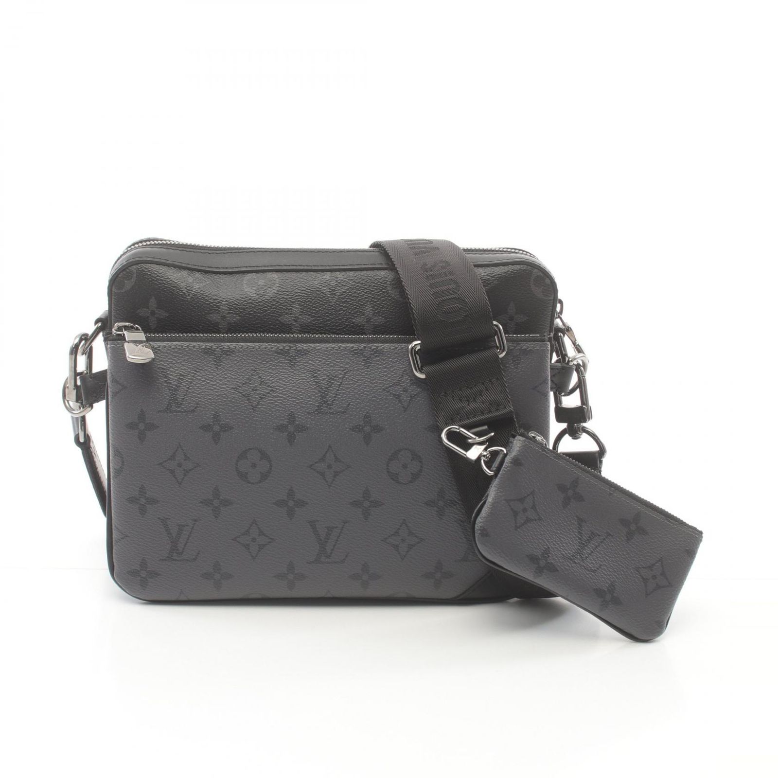 ルイ ヴィトン LOUIS VUITTON ショルダーバッグ トリオ メッセンジャー M69443 PVCコーティングキャンバス レザー トリオ メッセンジャー メンズ Used A
