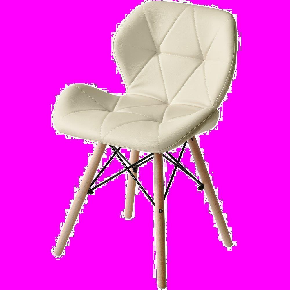 在庫処分 デザイナーズ リプロダクト おしゃれ 北欧 イームズ椅子 天然木脚 イームズモダンデザイン 1脚 PU座面 レーザー ダイニングチェア オーエスジェイ OSJ