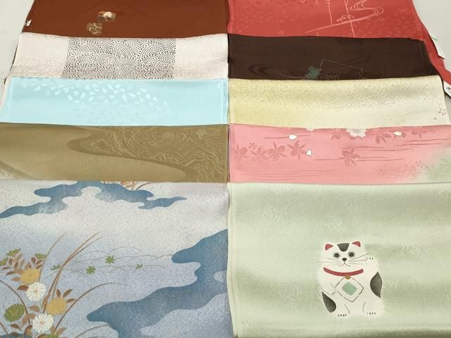 平和屋本店 和装小物 帯揚げ10枚 DZAA10923kh5