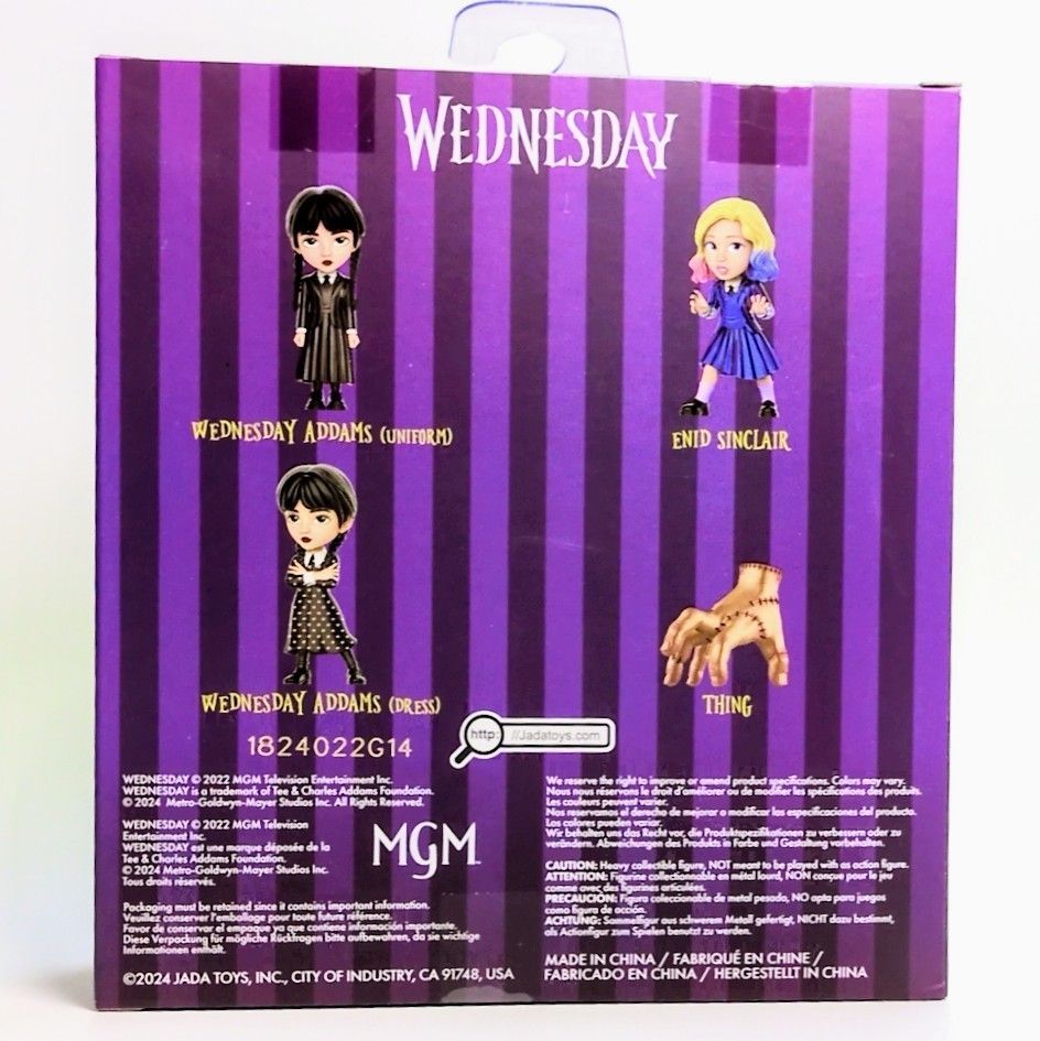 ウェンズデー Toys Jada Wednesday Diecast Figure METALFIGS ) ( JADA RC 箱入 ROBOTROBOT ラジコン TOYS Car