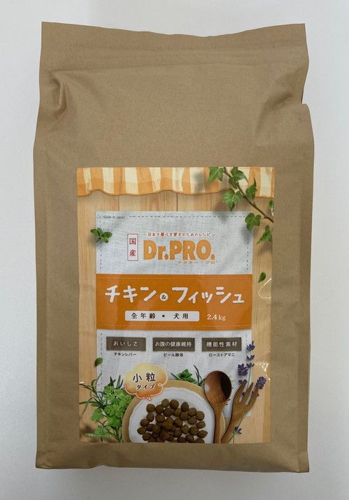 同梱不可 6個セット ニチドウ Dr.PRO. チキン＆フィッシュ オールステージ 2.4kg