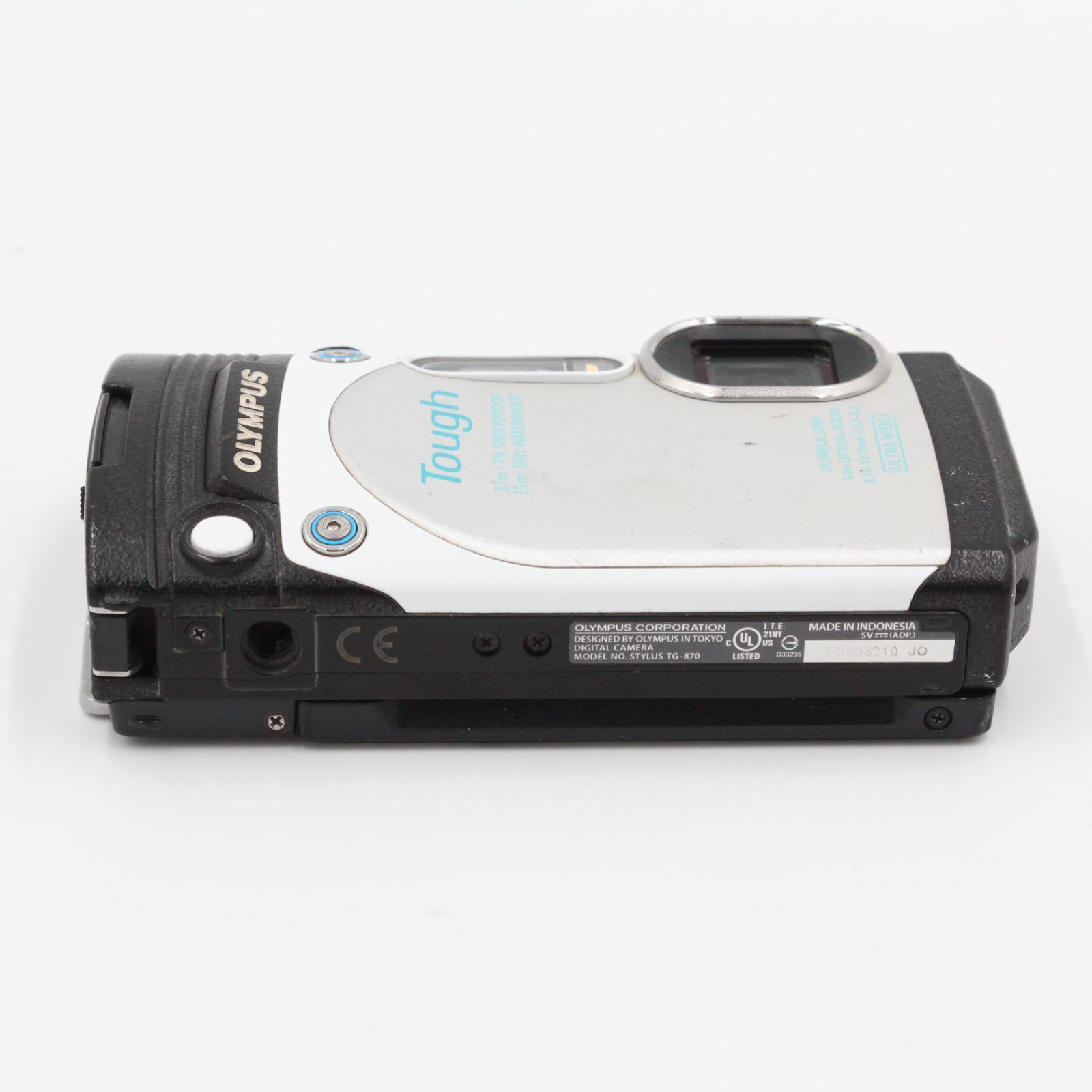 オリンパス STYLUS TG-870 Tough WHITEデジタルカメラ - デジタルカメラ