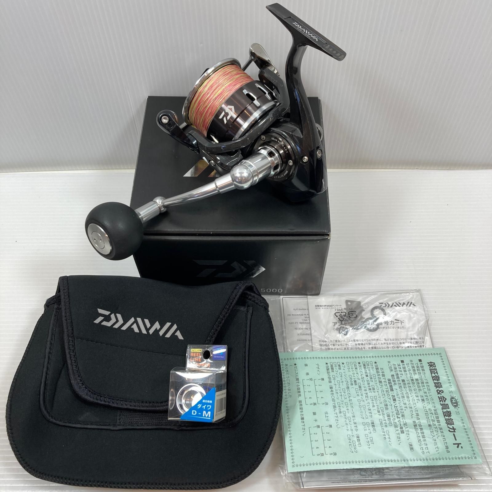 16キャタリナ5000 替えスプール、 ライン付 美品】16キャタリナ5000