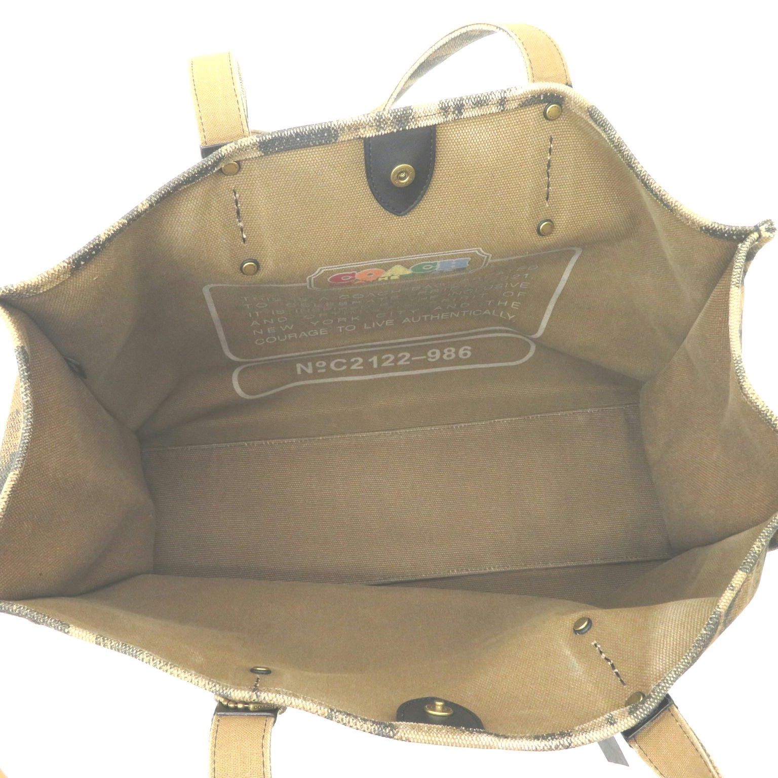 COACH コーチ トートバッグ42 レインボー シグネチャーレキシー - メルカリ