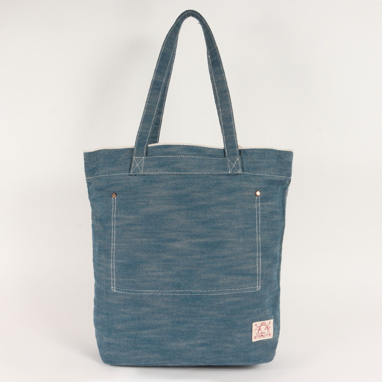 EVISU エヴィス デニムトート カモメ ペイント EVISU エヴィス デニムトート カモメ ペイント EVISU エヴィス トート