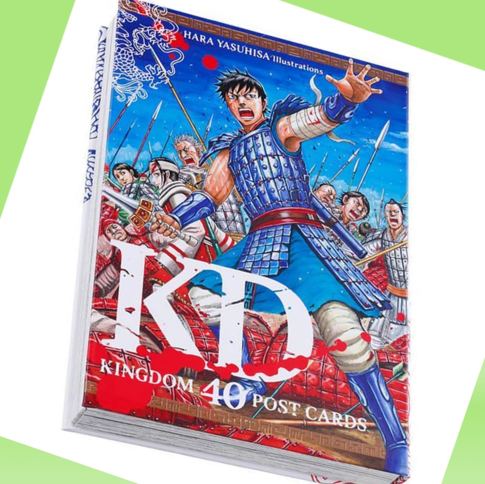 キングダム展 コミックスカバーイラスト ポストカードBOX (40枚入り