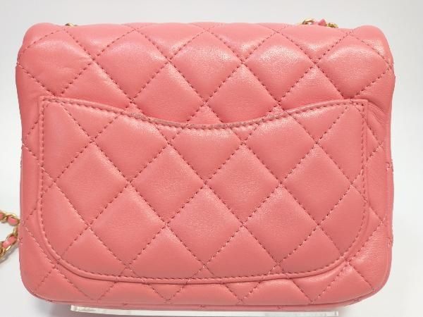 【新作★１点のみ】CHANEL ミニマトラッセ ラム フラップバッグ シャネル / CHANEL マトラッセ ミニフラップバッグ 2022年AW