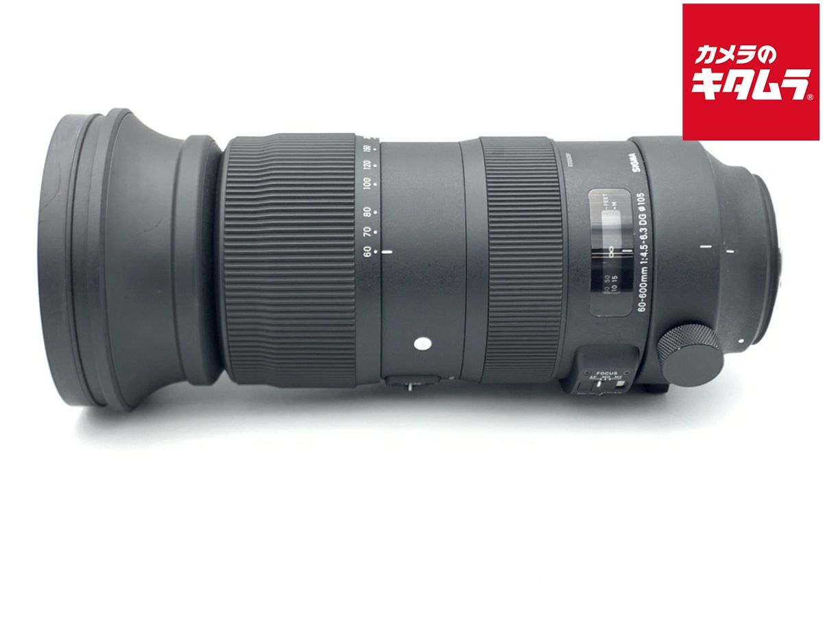 並品 シグマ 60-600mm F4.5-6.3 DG OS HSM Sports キヤノン用
