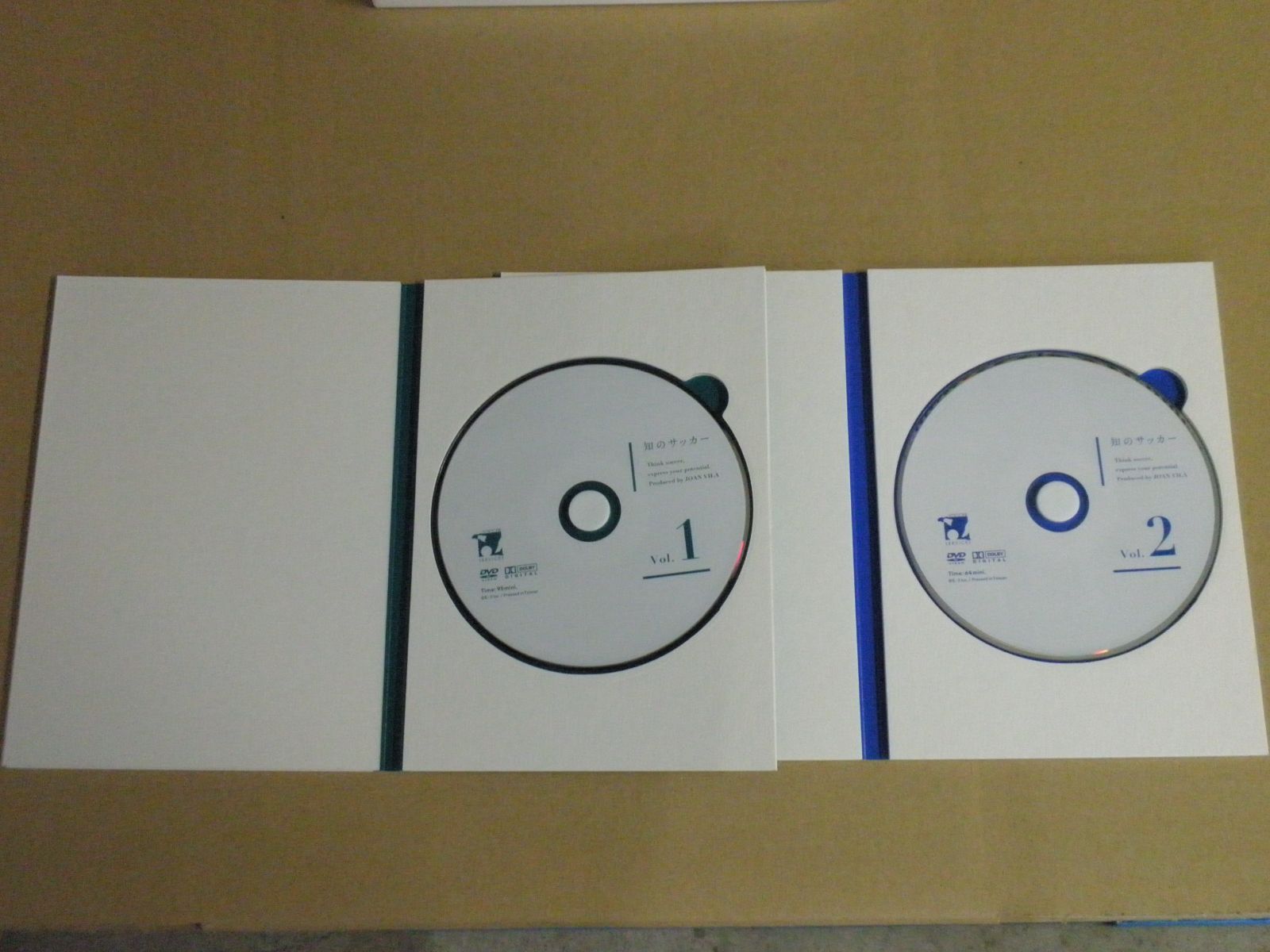 知のサッカー DVD Vol.1 Vol.2 第1巻 DVD2枚組 DVD 知のサッカー第1巻 サッカーサービス U-12 トレーニング