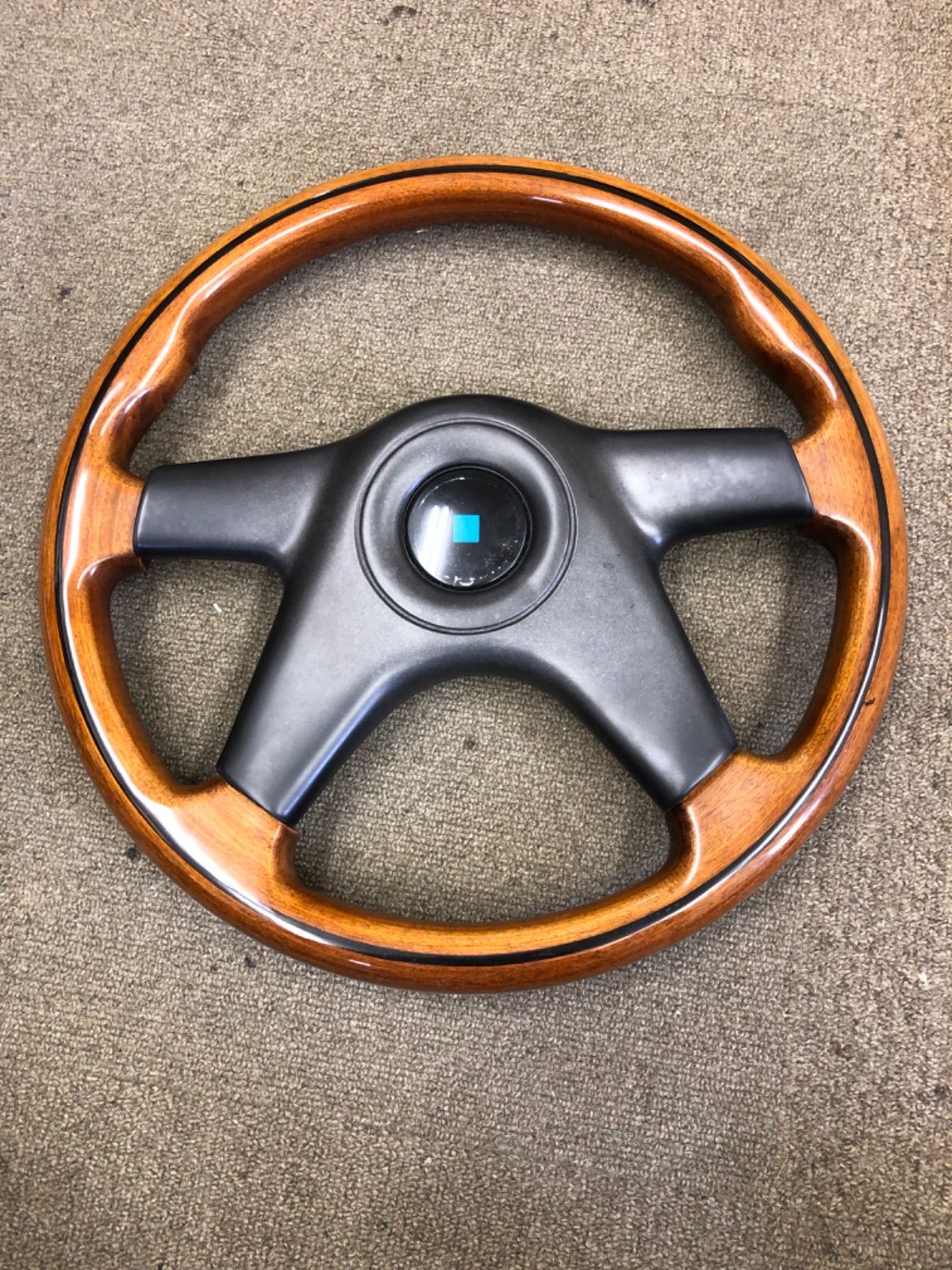 NARDI ナルディ クラシック 37Φ ウッドステアリングとボスのセット