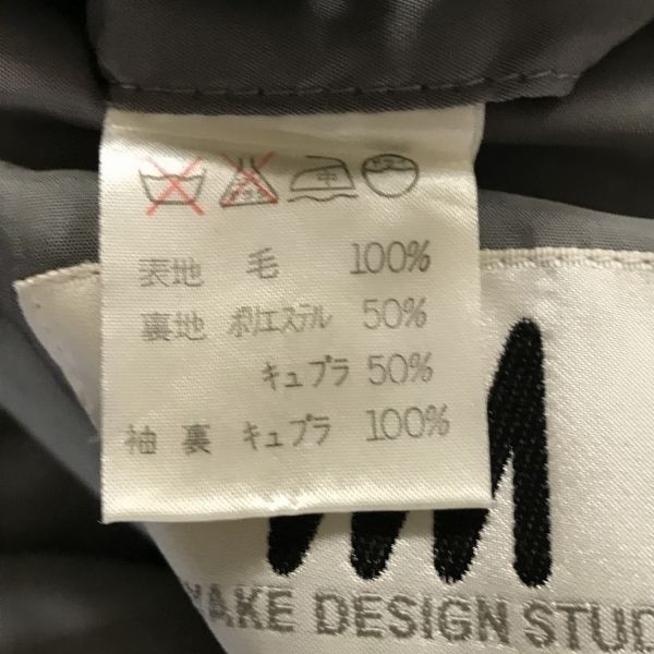 MIYAKE DESIGN STUDIO/イッセイミヤケ 背抜きテーラードジャケット