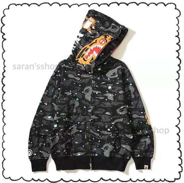 bape ベイプ　エイプ　パーカー　スウェット BAPE エイプ ベイプ ABC CAMO SHARK FULL ZIP HOODIE シャーク