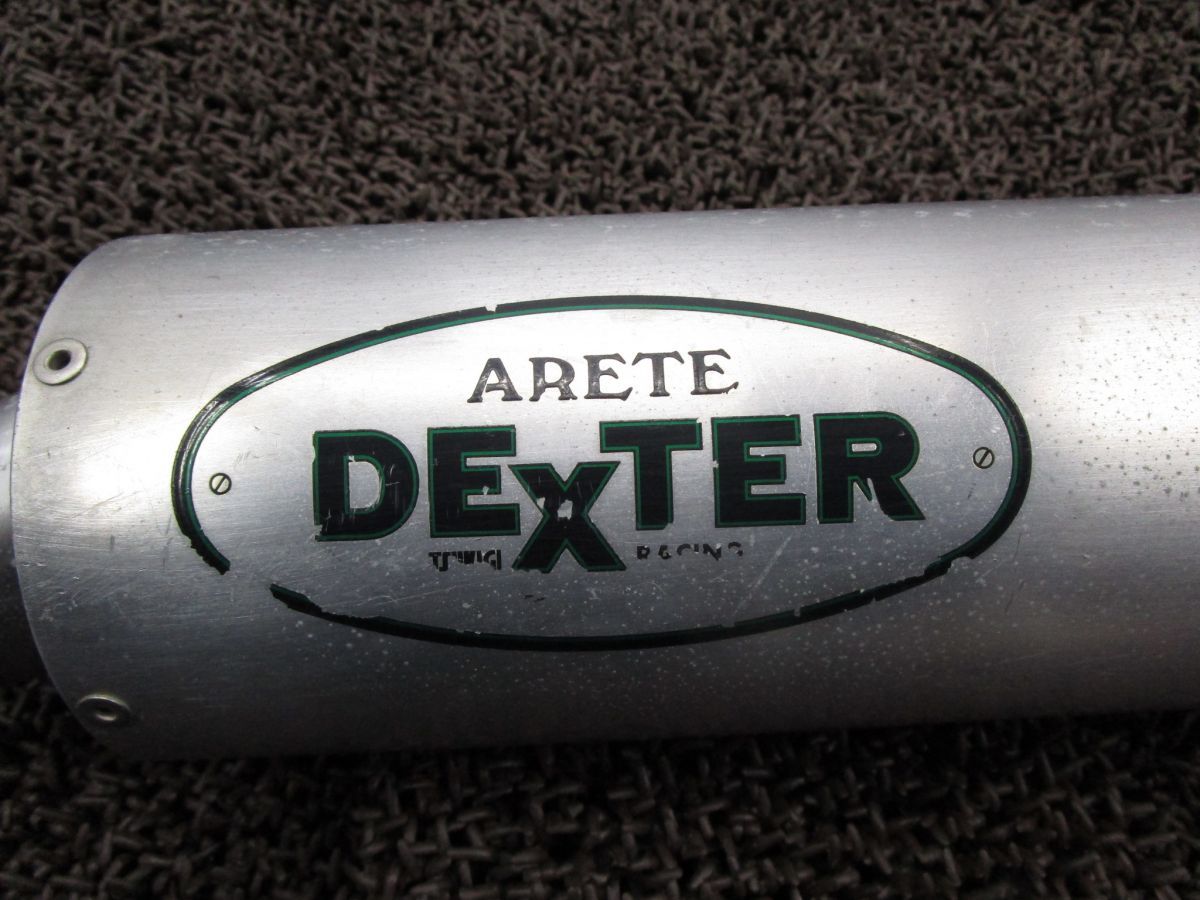 ZXR250 社外 ARETE DEXTER マフラー サイレンサー □A2929