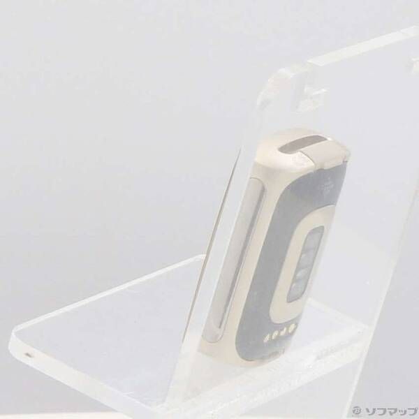 〔 品〕 Fitbit Charge5 FB421GLWT-FRCJK ルナホワイト ソフトゴールド 352