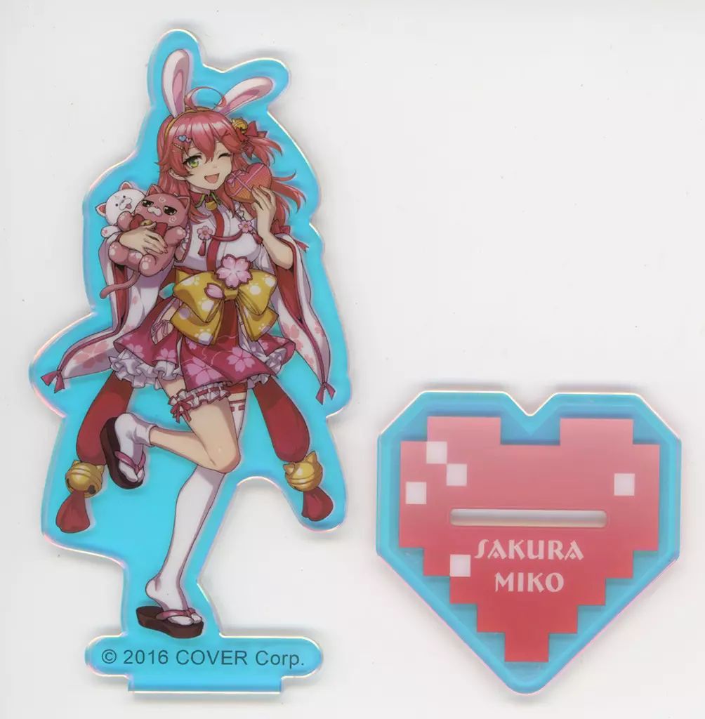 中古】アクリルスタンド・アクリルパネル さくらみこ オーロラアクリル 