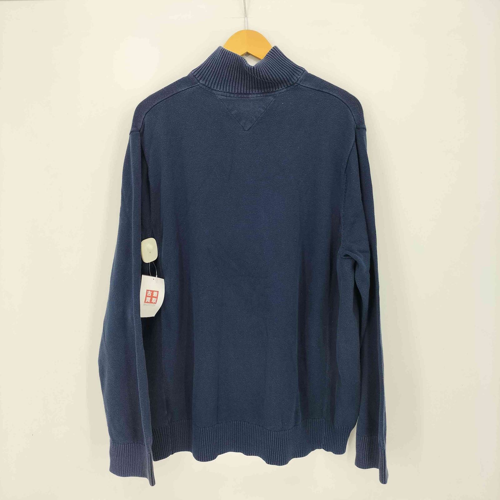 トミーヒルフィガー TOMMY HILFIGER ロゴ刺繍 ハーフジップ
