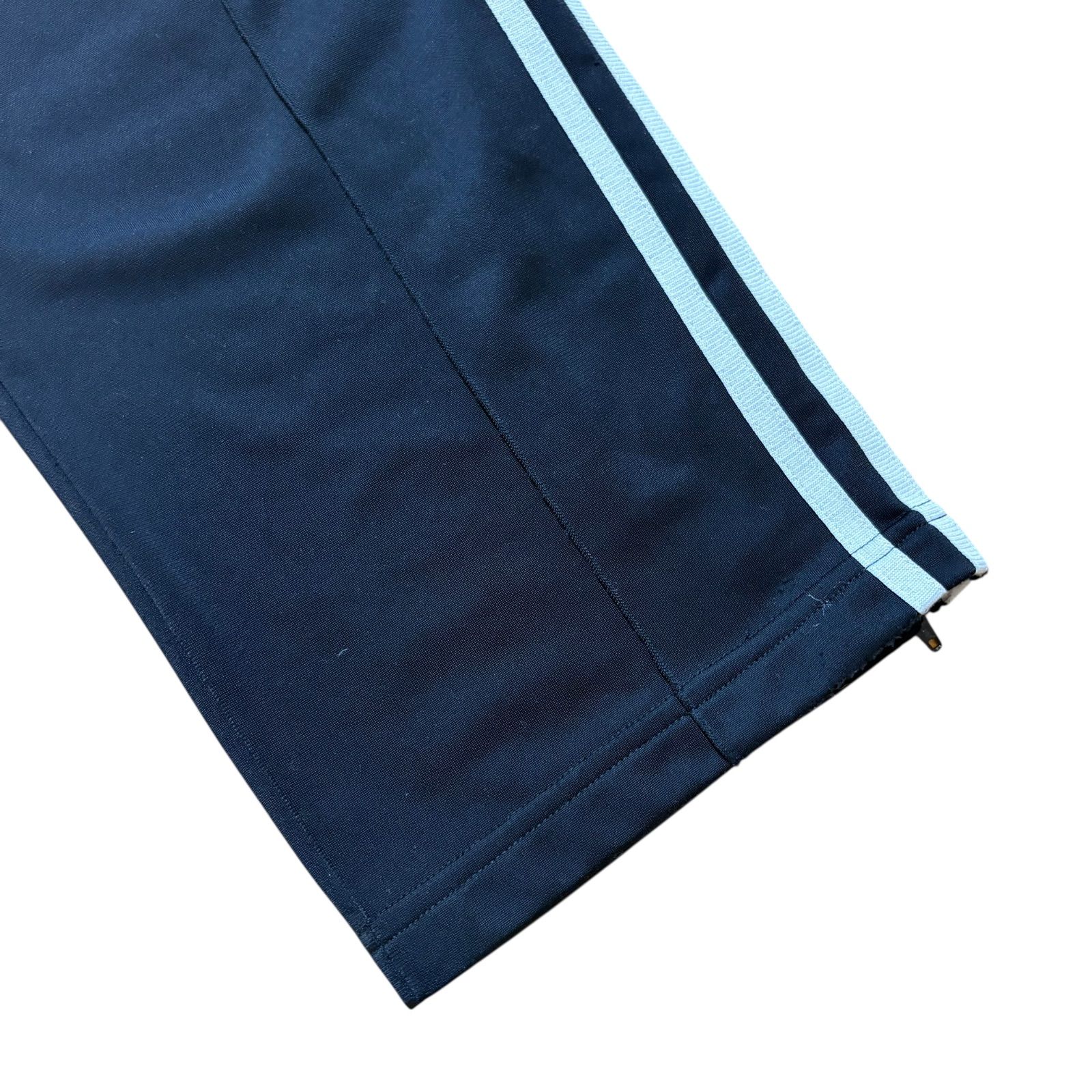 古着 adidas アディダス トラックパンツ 3ライン 刺繍 トレフォイル