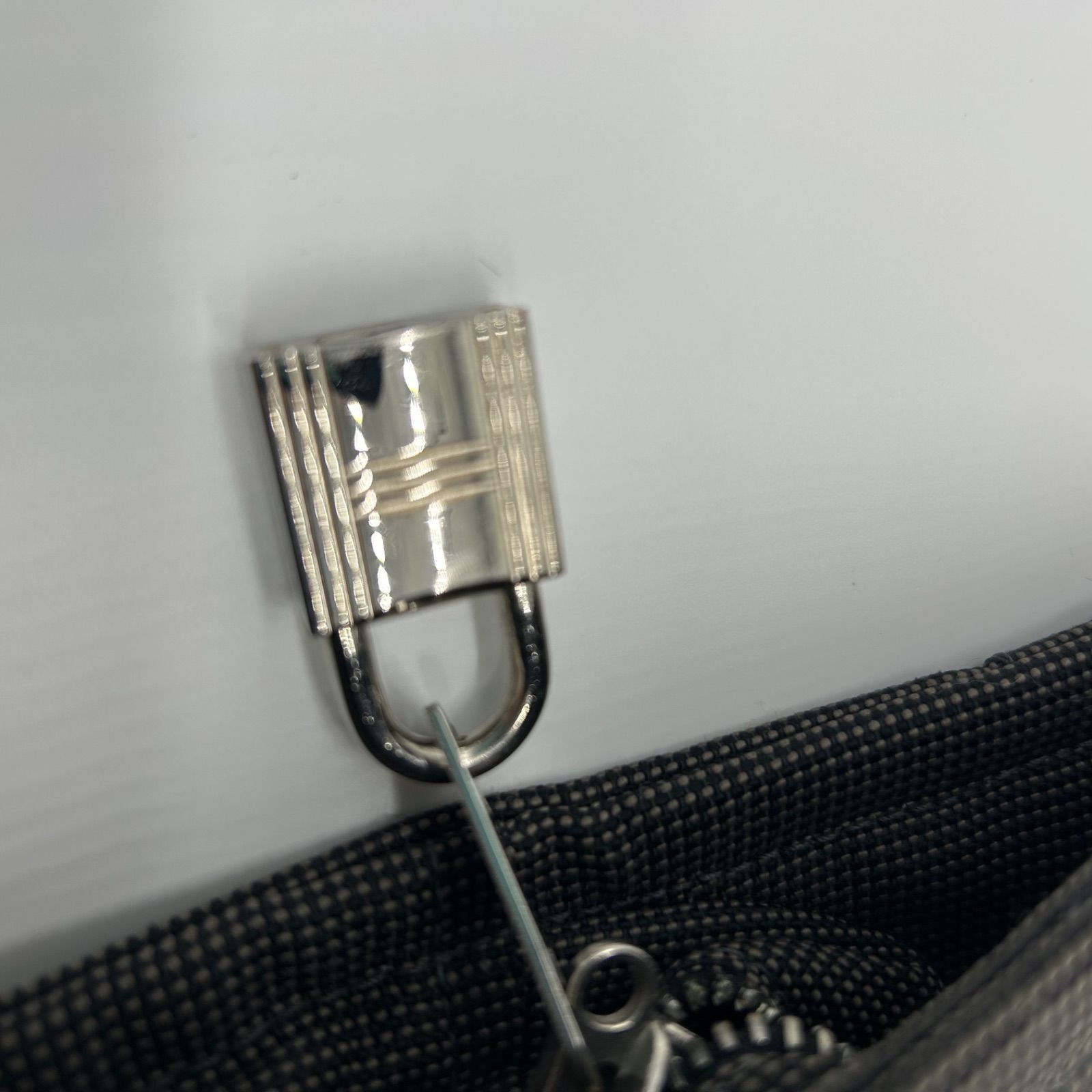 HERMES エールラインPMカデナ付（鍵なし）ハンドバッグ - メルカリ