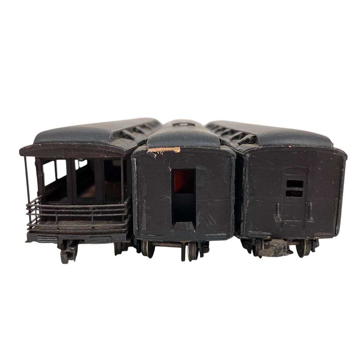 詳細不明 ジャンクHOゲージ 鉄道模型 メーカー不明 国鉄 3両セット HOゲージ 詳細不明
