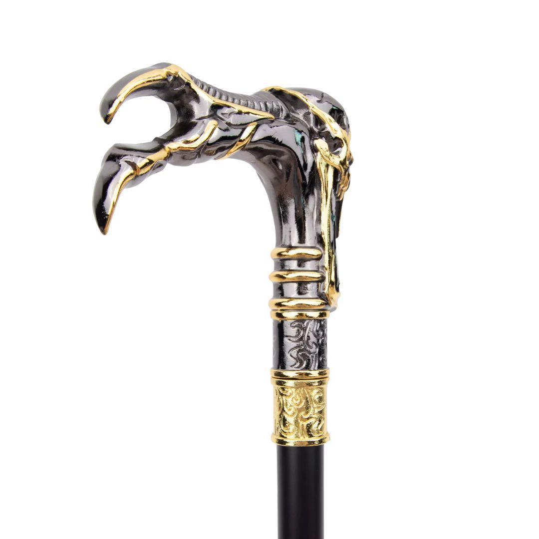 ドクロ 杖 ◆新品未使用◆ステッキ メンズ つえ スカル おしゃれ ゴールド ドクロ 杖 ◇新品未使用◇ステッキ メンズ つえ スカル おしゃれ